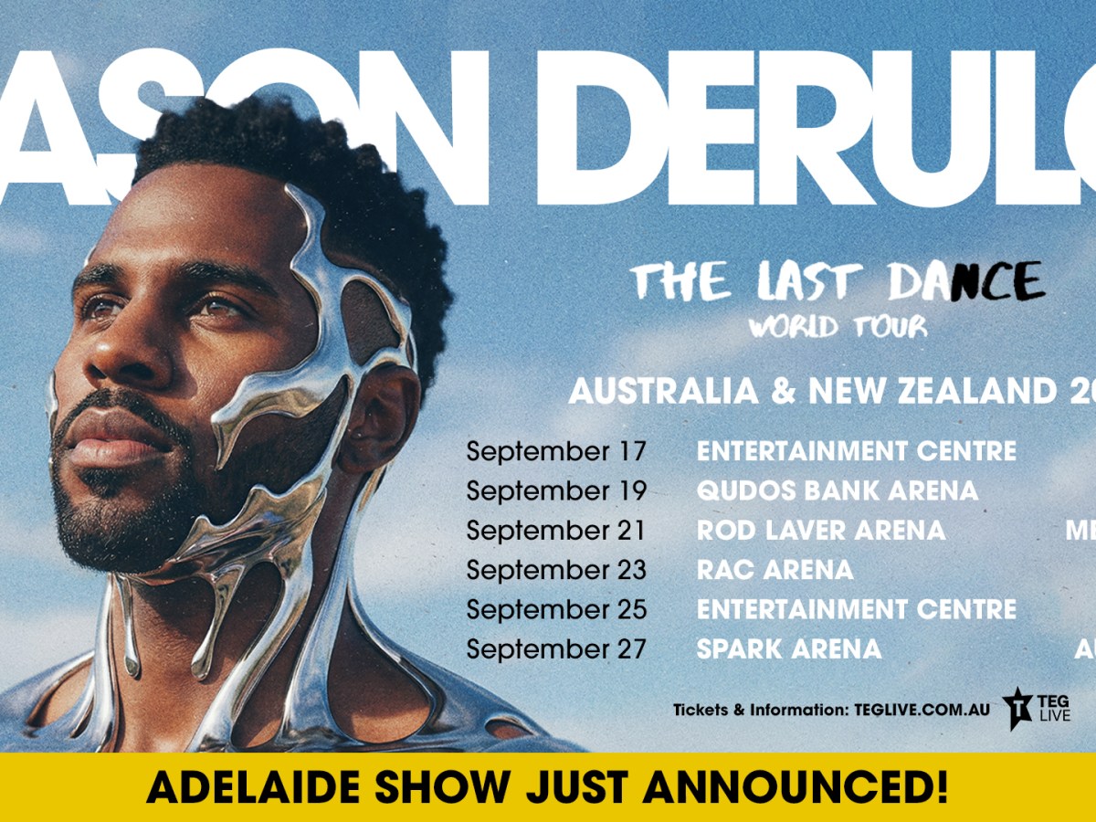 JASON DERULO ADDS ADELAIDE SHOW TO ‘THE LAST DANCE WORLD TOUR’ IN&nbsp;SEPTEMBER