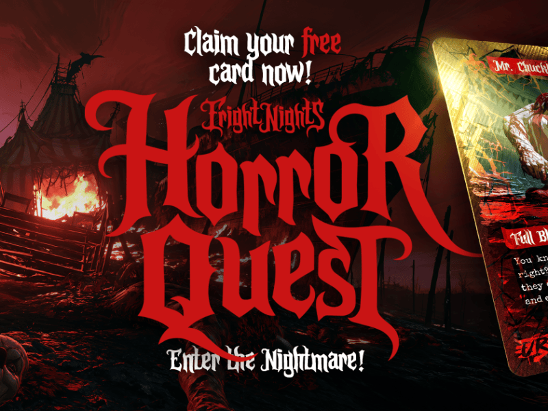 VILLAGE ROADSHOW THEME PARKS AND TASTE LABS UNVEIL ‘FRIGHT NIGHTS HORROR&nbsp;QUEST’